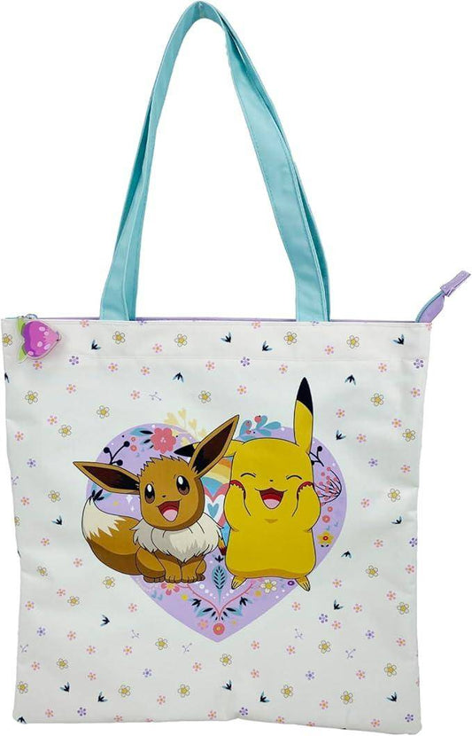 Pokémon - Tragetasche Evoli & Pikachu - 38 x 38 cm