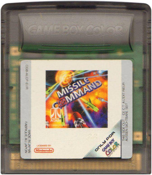 GBC - Missile Command - Nur Modul (Gebraucht)