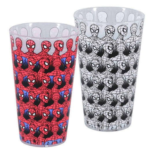 Marvel - Glas mit Thermoeffekt Spider Man - 400 ml