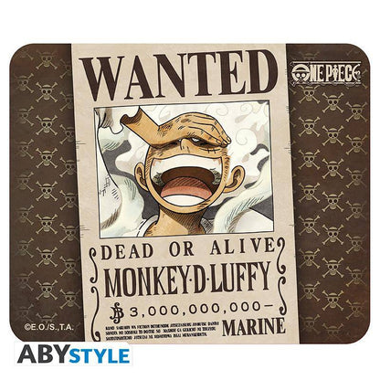 One Piece - Mousepad Gear 5 Wanted Ruffy - 23,5 x 19,5 cm
