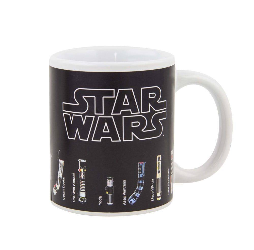 Star Wars - Tasse mit Thermoeffekt Lichtschwerter - 320 ml