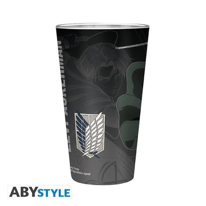 Attack On Titan - Glas Levi - 400 ml