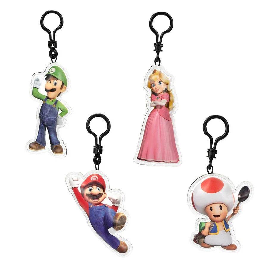 Der Super Mario Bros. Film - Peach Plüsch-Schlüsselanhänger 8 cm