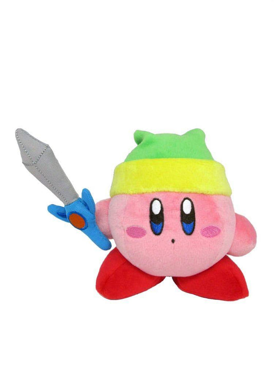 Kirby - Plüsch Kirby Mit Schwert - 12 cm