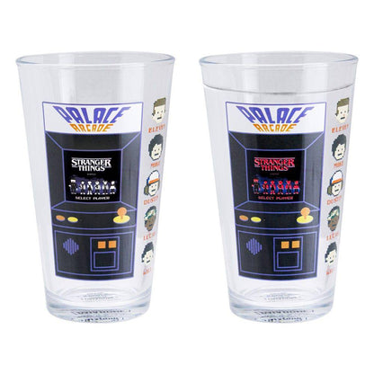 Stranger Things - Glas mit Thermoeffekt Arcade - 400 ml