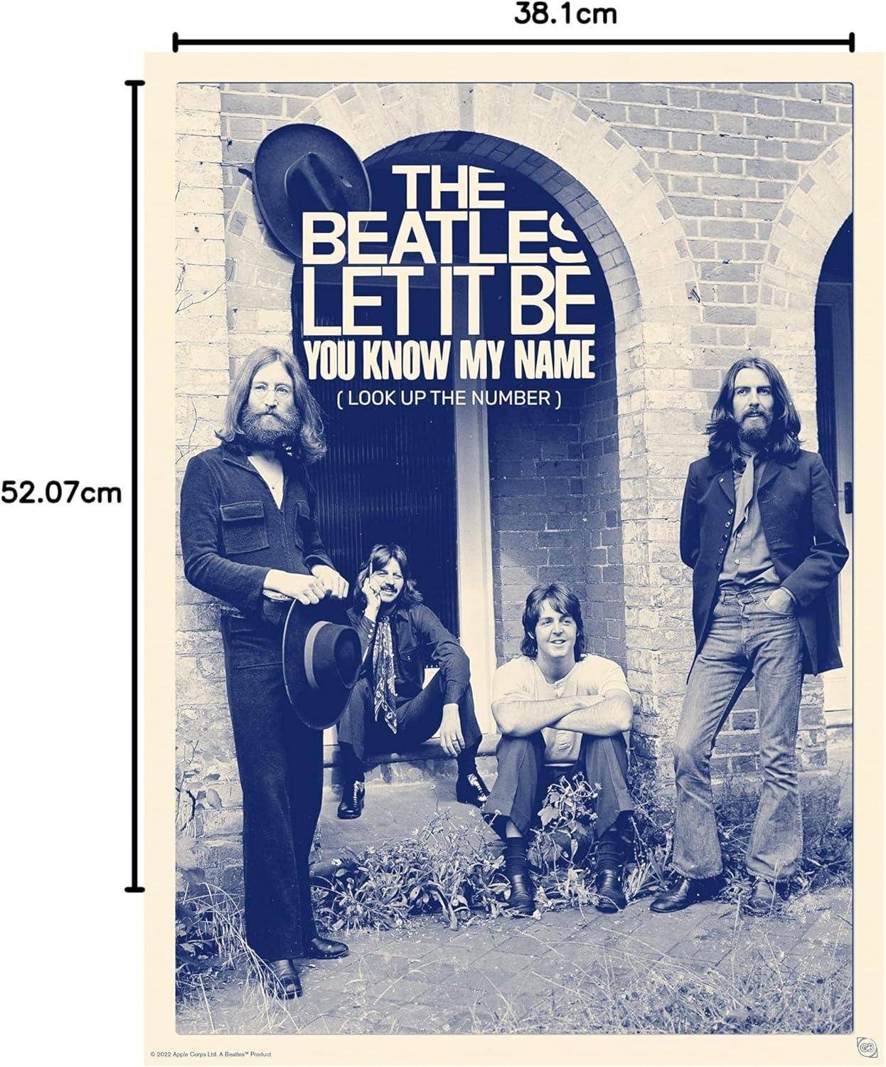 The Beatles - Poster Set The Beatles - 52 x 38 cm