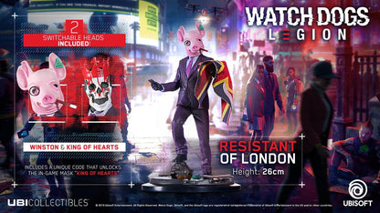 Watch Dogs - Statue Watch Dogs Legion Resistant Of London - 26cm