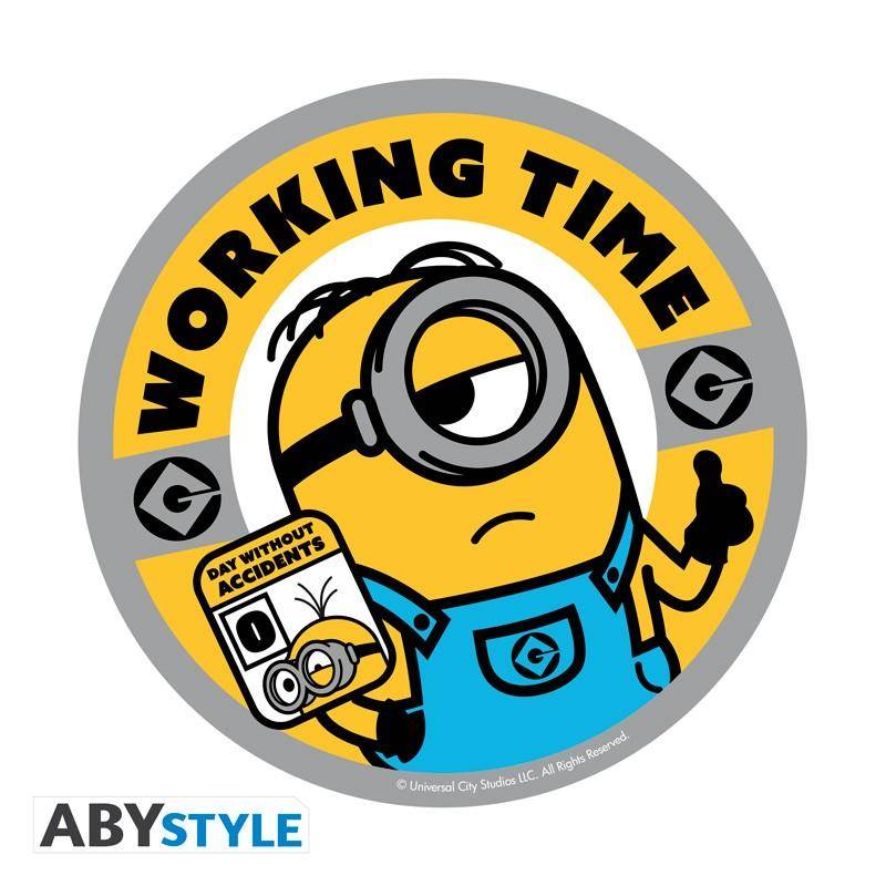 Minions - Mousepad Working Time - 21,5 cm