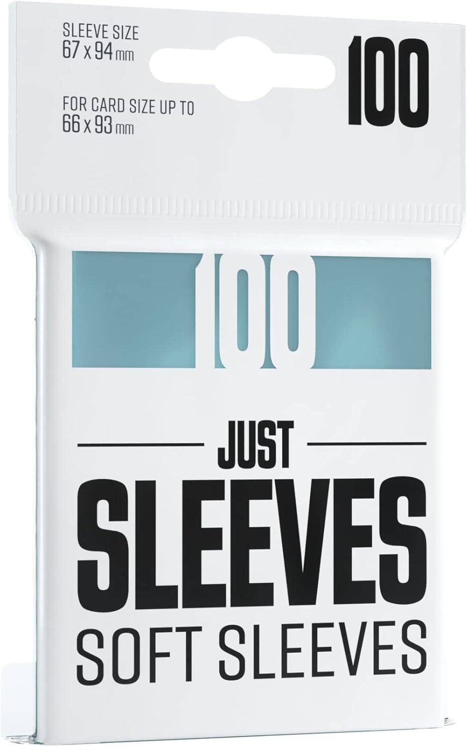 Just Sleeves - 100 Soft Sleeves Transparent Standard (100)