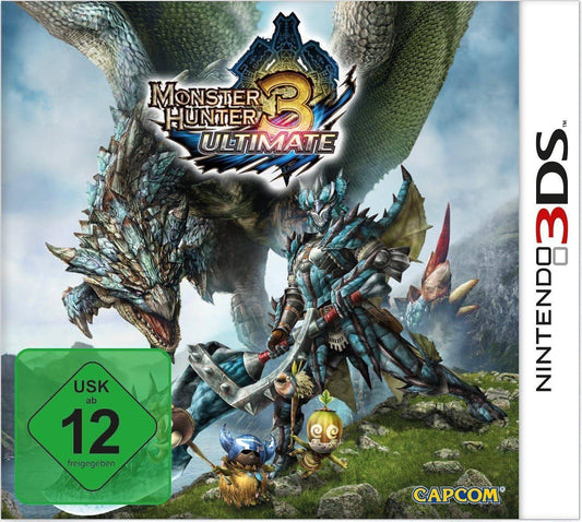 3DS - Monster Hunter 3 Ultimate - Nur Modul (Gebraucht)