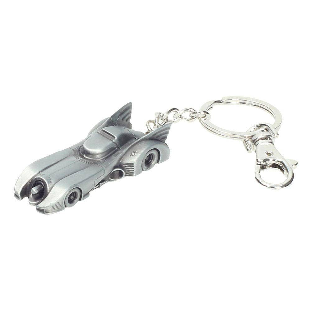 DC Comics - Metall Schlüsselanhänger Batman 1989 Batmobil - 7 cm