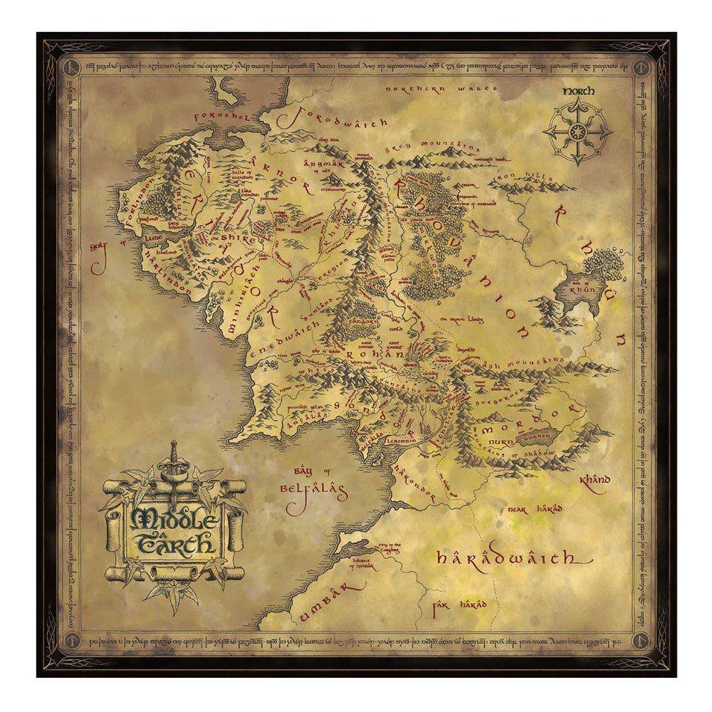 Der Herr der Ringe - Puzzle Middle Earth (1000 Teile)