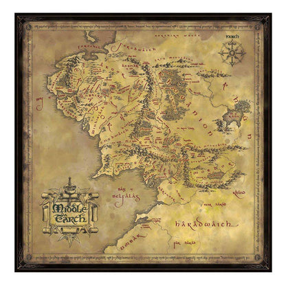 Der Herr der Ringe - Puzzle Middle Earth (1000 Teile)