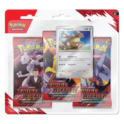 Pokémon - 3er Blister Pack Karmesin & Purpur: Ewige Rivalen - DE