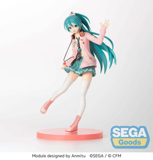 Hatsune Miku - Statue Hatsune Miku (Project DIVA: Ribbon Girl) - 24 cm