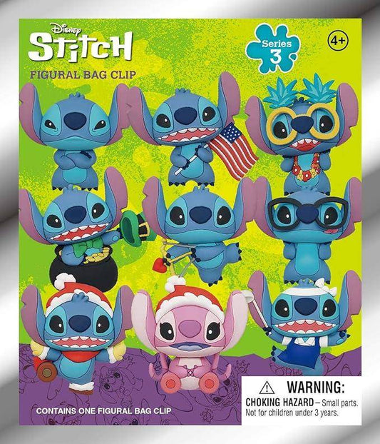Lilo & Stich 3D PVC-Taschenanhänger Stich Serie 3