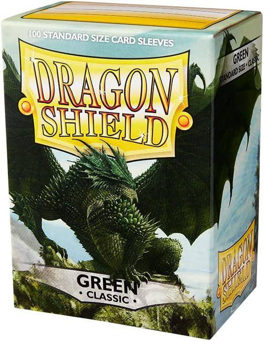 Dragon Shield - Kartenhüllen Classic Standardgröße - Grün (100)