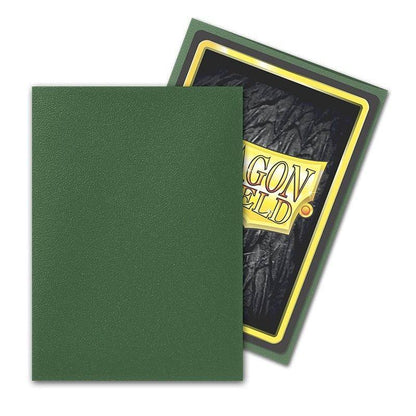 Dragon Shield Kartenhüllen - Standardgröße matt (100) – Forest Green