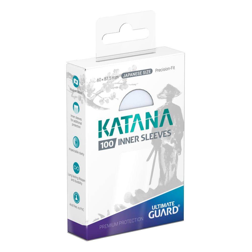 Ultimate Guard - Kartenhüllen Katana Japanische Größe Transparent (60)