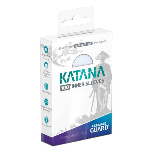 Ultimate Guard - Kartenhüllen Katana Japanische Größe Transparent (60)
