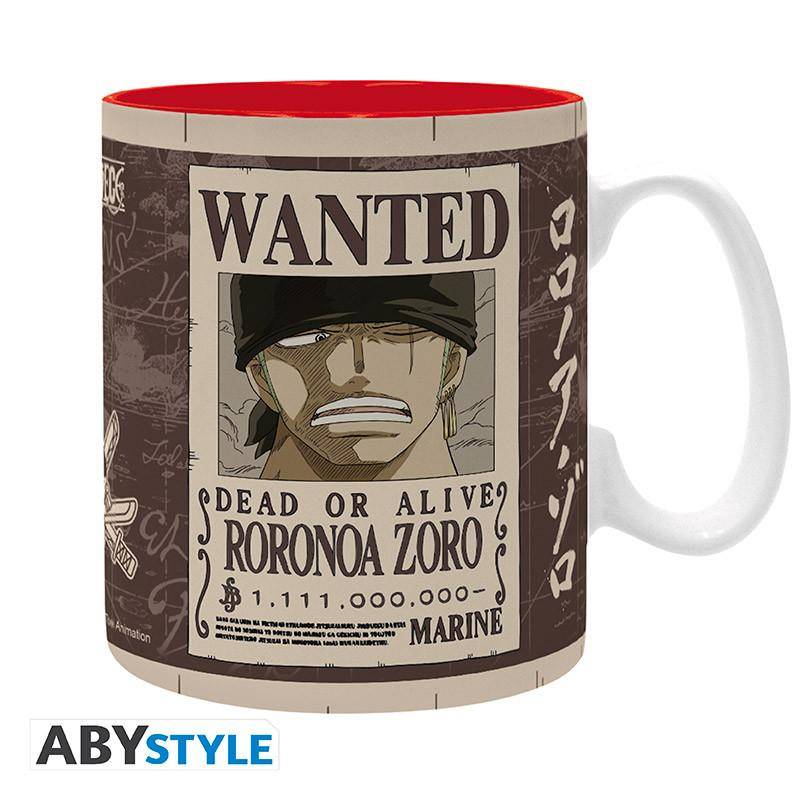 One Piece - Tasse Zorro Wanted - 460 ml