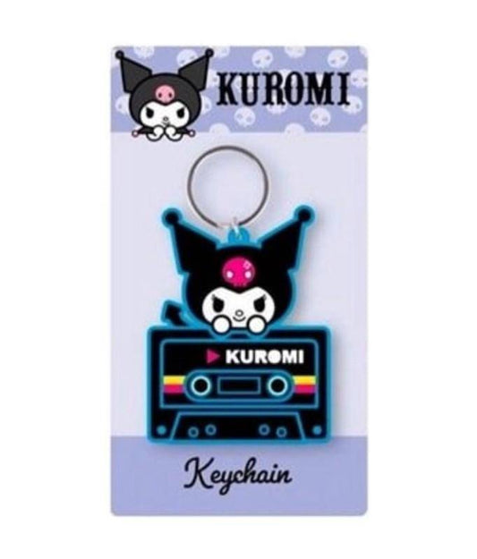 Sanrio - Schlüsselanhänger Kuromi mit Kassette