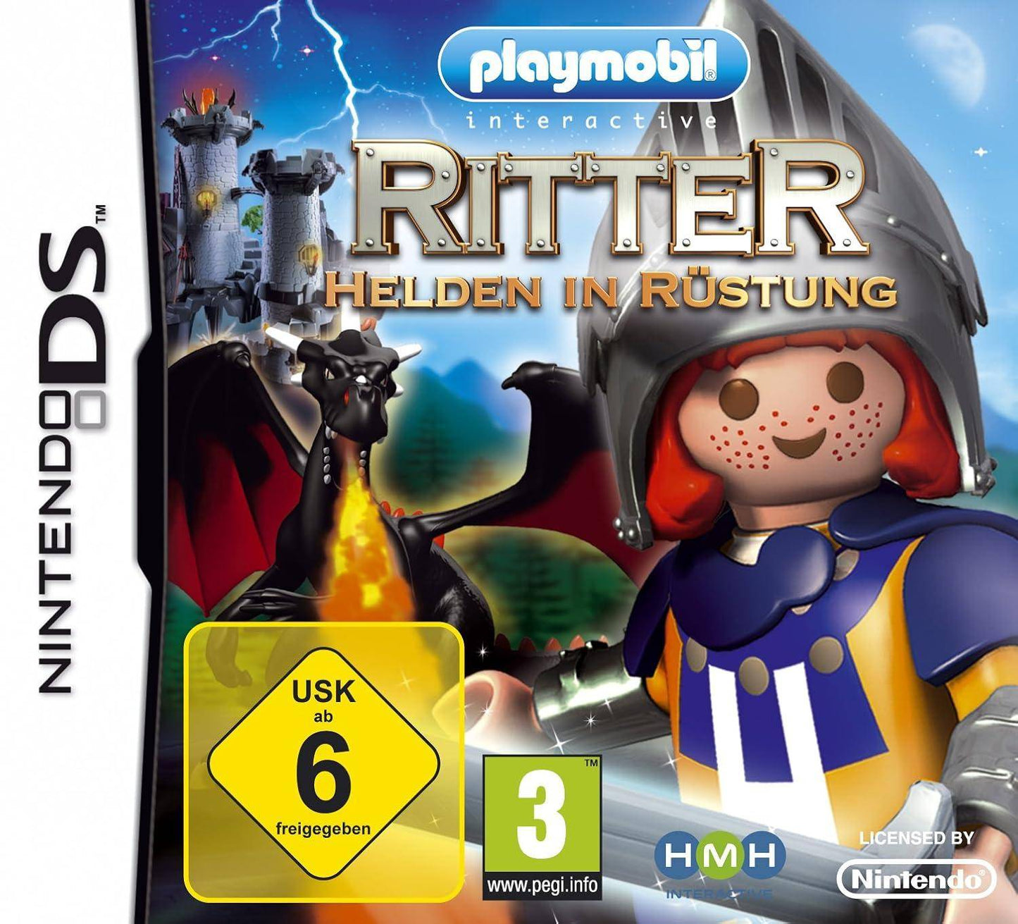 DS - Playmobil Ritter Helden In Rüstung - Nur Modul (Gebraucht)