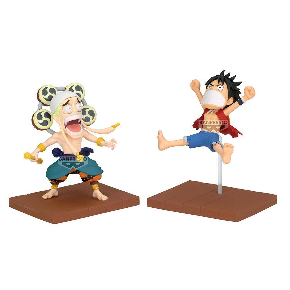 One Piece - Minifigur Ruffy & Enel Log Stories 8 cm - JPN
