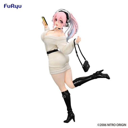 Super Sonico - Statue Sonico Winter Memory Ver. - 21 cm - JPN