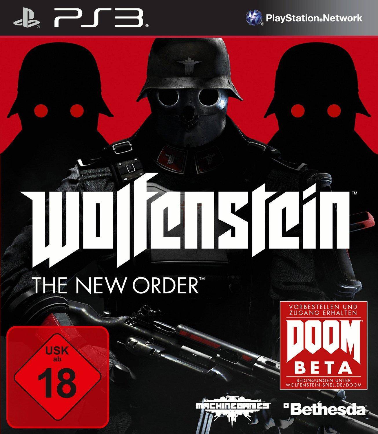 PS3 - Wolfenstein The New Order (Gebraucht)