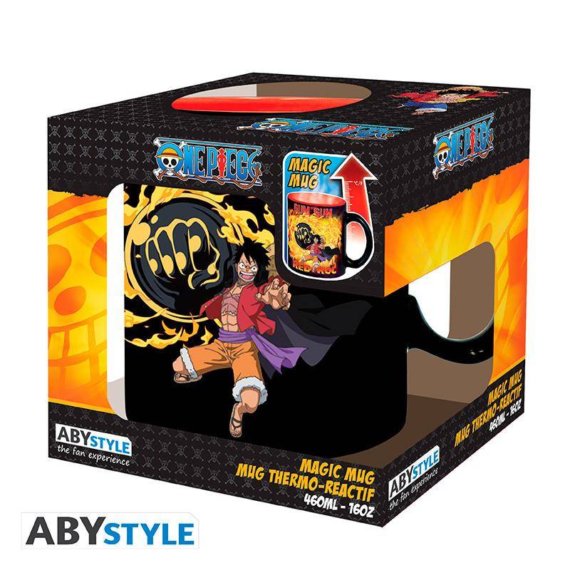 One Piece - Tasse mit Thermoeffekt Ruffy VS Kaido - 460 ml