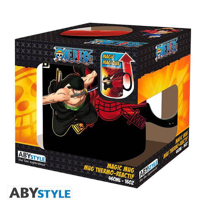 One Piece - Tasse mit Thermoeffekt Zorro & Sanji - 460 ml