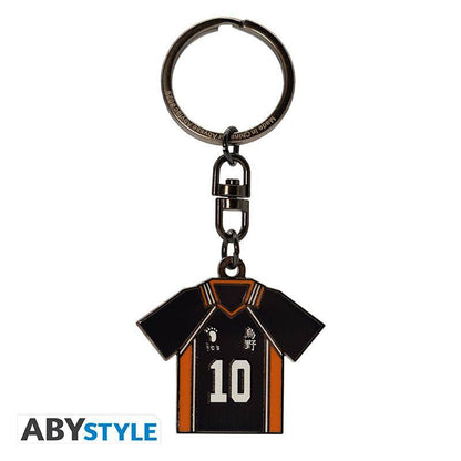 Haikyu!! - Metall Schlüsselanhänger Trikot Hinata