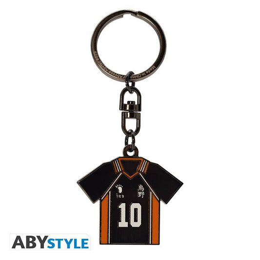 Haikyu!! - Metall Schlüsselanhänger Trikot Hinata