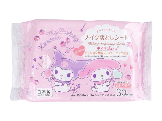 Sanrio - Reinigungstücher 30 Teile Kuromi & My Melody - JPN