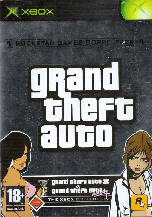 XBOX - Grand Theft Auto Doppelpack GTA 3 & GTA Vice City (Gebraucht)