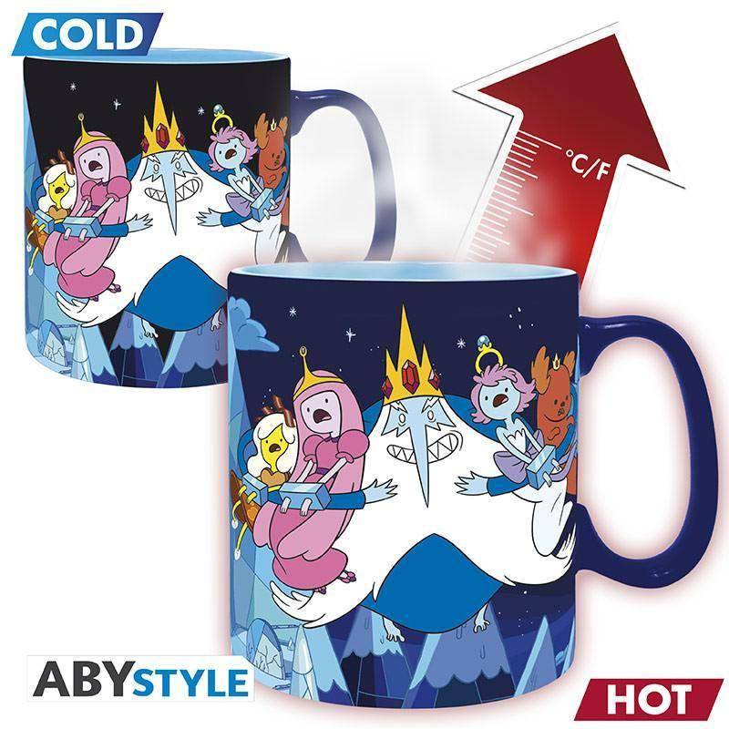 Adventure Time - Tasse mit Thermoeffekt Gruppe - 460 ml