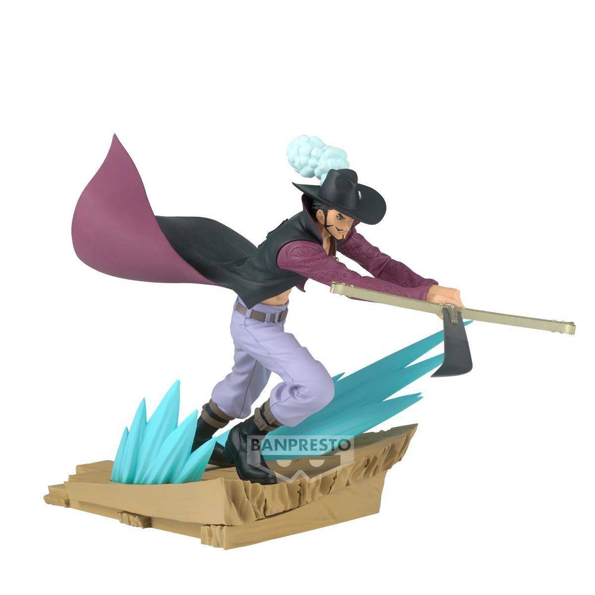 One Piece - Statue Dracule Mihawk Senkou Zekkei - 12 cm - JPN