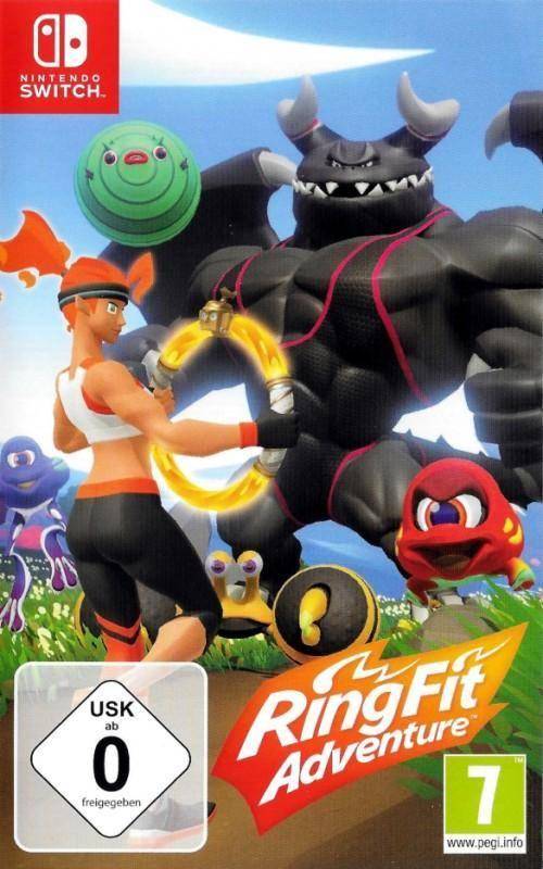 Switch - Ring Fit Adventure - Spielmodul + RingCon + Beinschlaufe (Gebraucht)