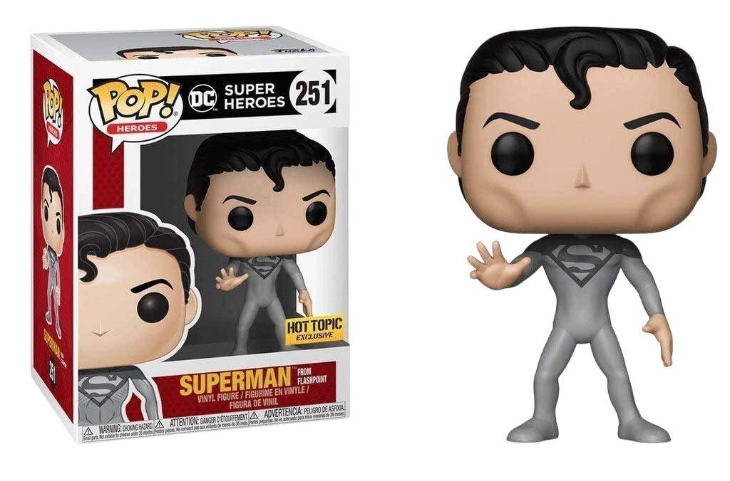 DC Comics - POP! Heroes Vinyl Figur Superman (Flashpoint) 9 cm - 251