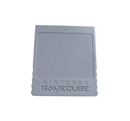 GameCube - Memory Card - Grau - 4 MB / 59 Blöcke (Gebraucht)