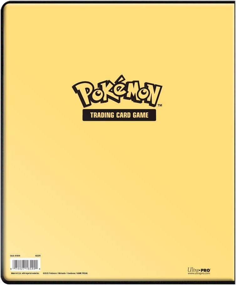 Pokémon - Kartenportfolio 180/9 Taschen - Pikachu
