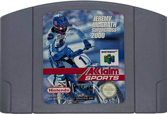 N64 - Jeremy McGrath Supercross 2000 - Nur Modul (Gebraucht)