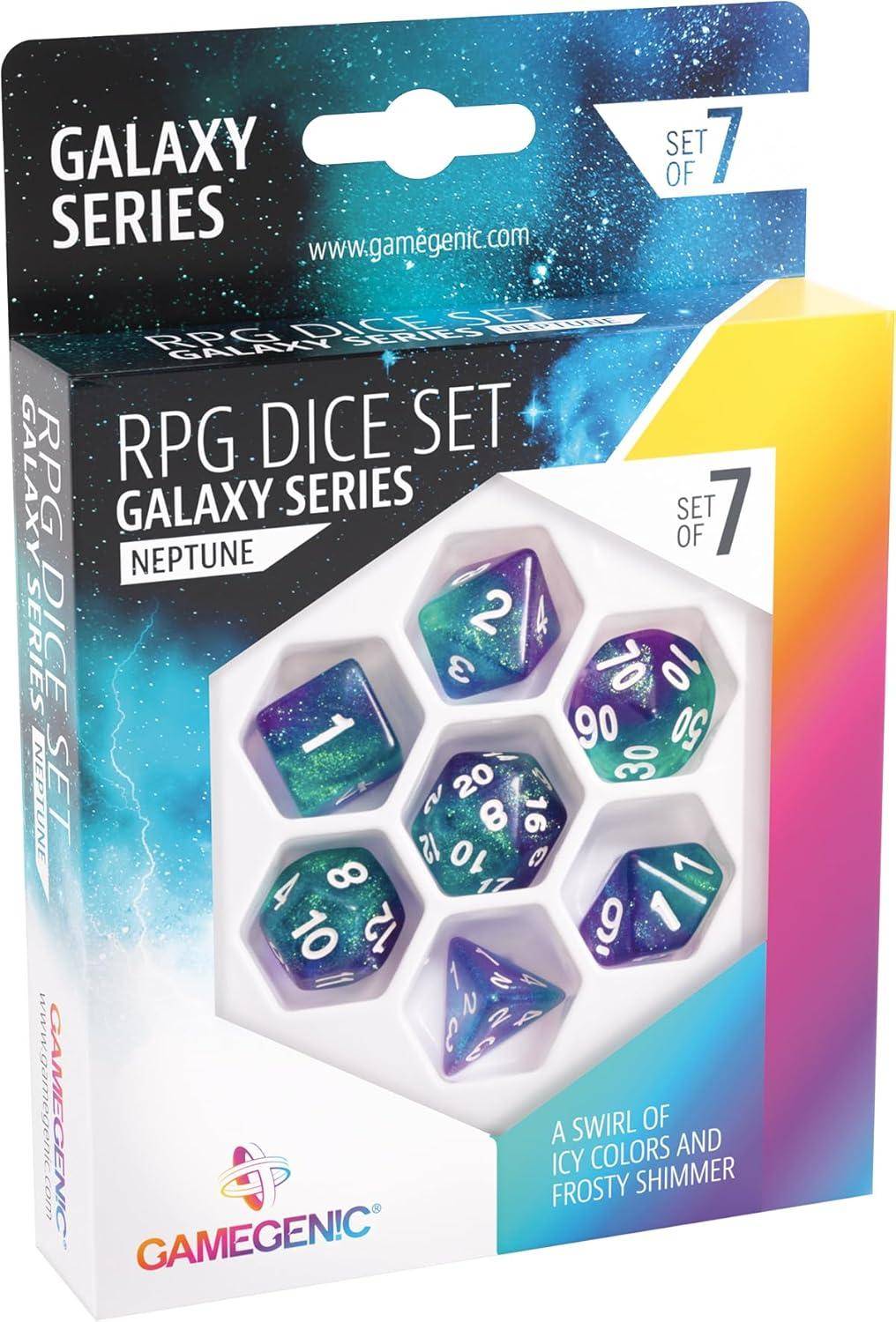 Gamegenic - Würfel Set RPG Galaxy Series - Neptune - 7