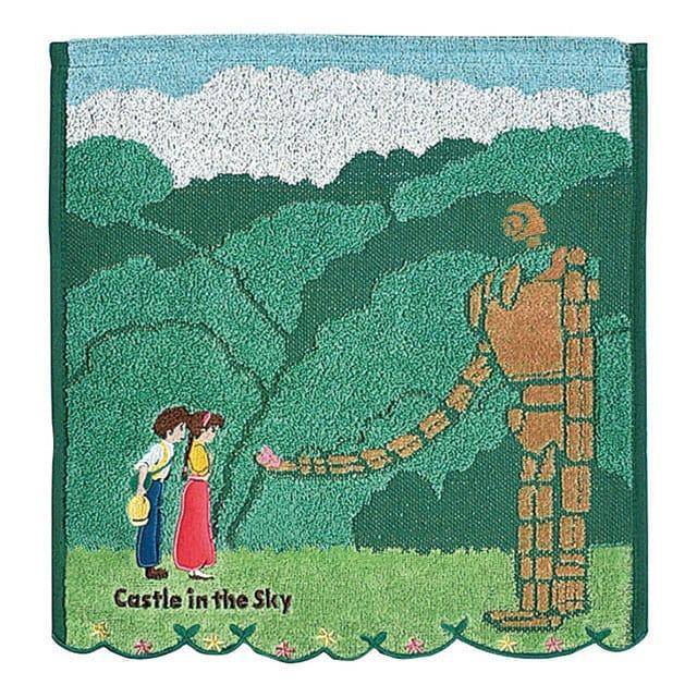 Studio Ghibli - Mini-Handtuch Laputa Das Schloss im Himmel - 33 x 36 cm