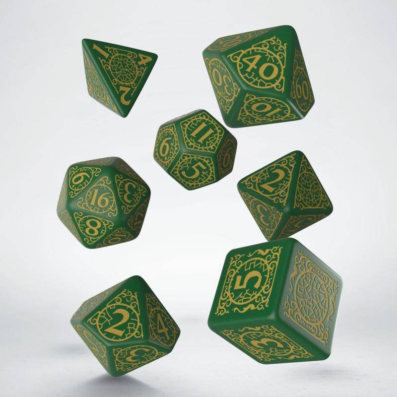 Q Workshop - Würfel Set RPG Pathfinder - Jade Regent - 7