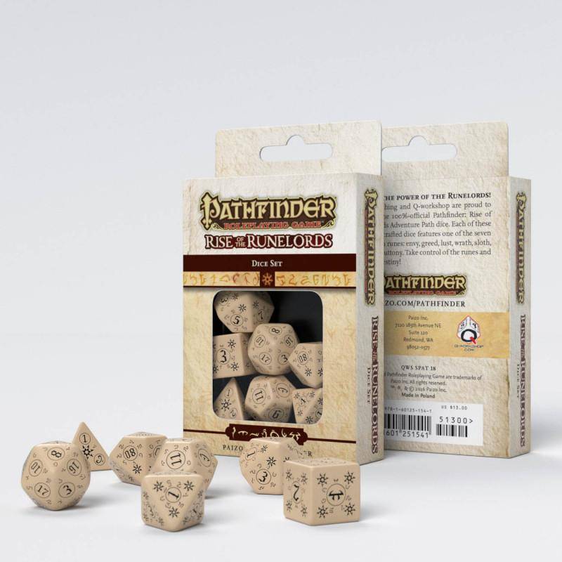 Q Workshop - Würfel Set RPG Pathfinder - Rise Of The Runelords - 7