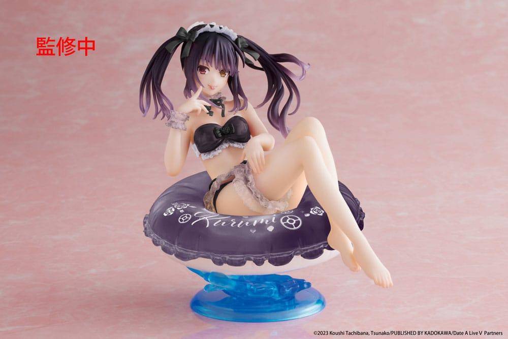 Date A Live - Statue Kurumi Tokisaki Aqua Float - 10 cm
