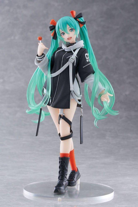 Hatsune Miku - Statue Hatsune Miku Punk - 18 cm