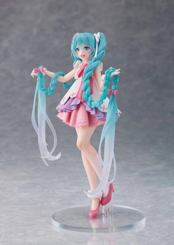 Hatsune Miku - Statue Hatsune Miku Wonderland Rapunzel - 18 cm